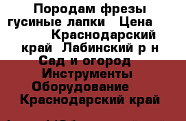 Породам фрезы гусиные лапки › Цена ­ 2 500 - Краснодарский край, Лабинский р-н Сад и огород » Инструменты. Оборудование   . Краснодарский край